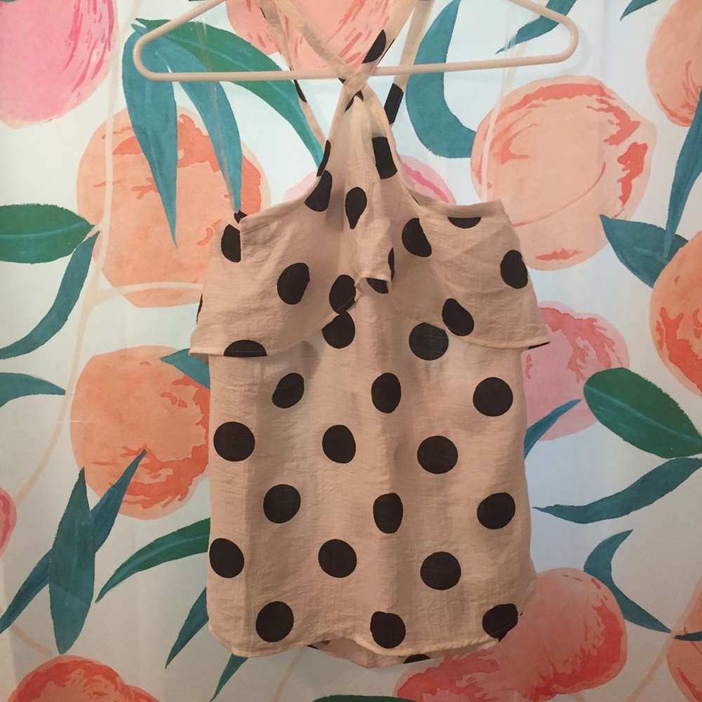 Tart tank B/W polkadot L pics don’t do it justice!